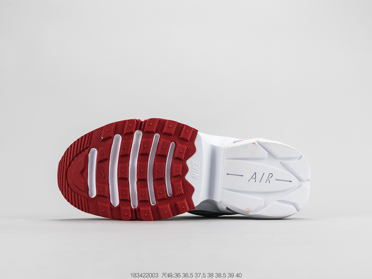 160 耐克 Nike Air Max Graviton 皮面网面拼接后置气垫缓震透气跑步鞋  AT440-418