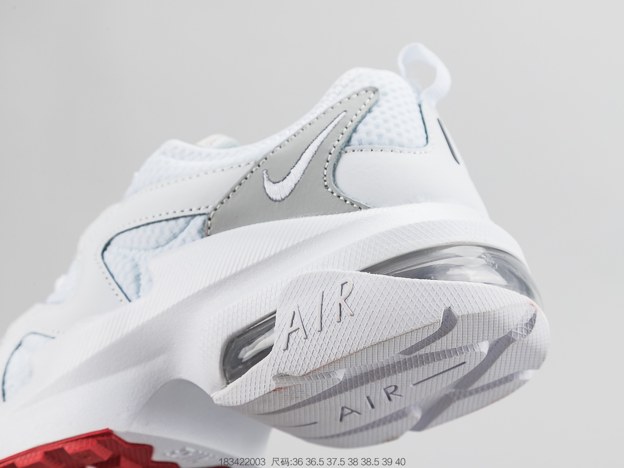 160 耐克 Nike Air Max Graviton 皮面网面拼接后置气垫缓震透气跑步鞋  AT440-418