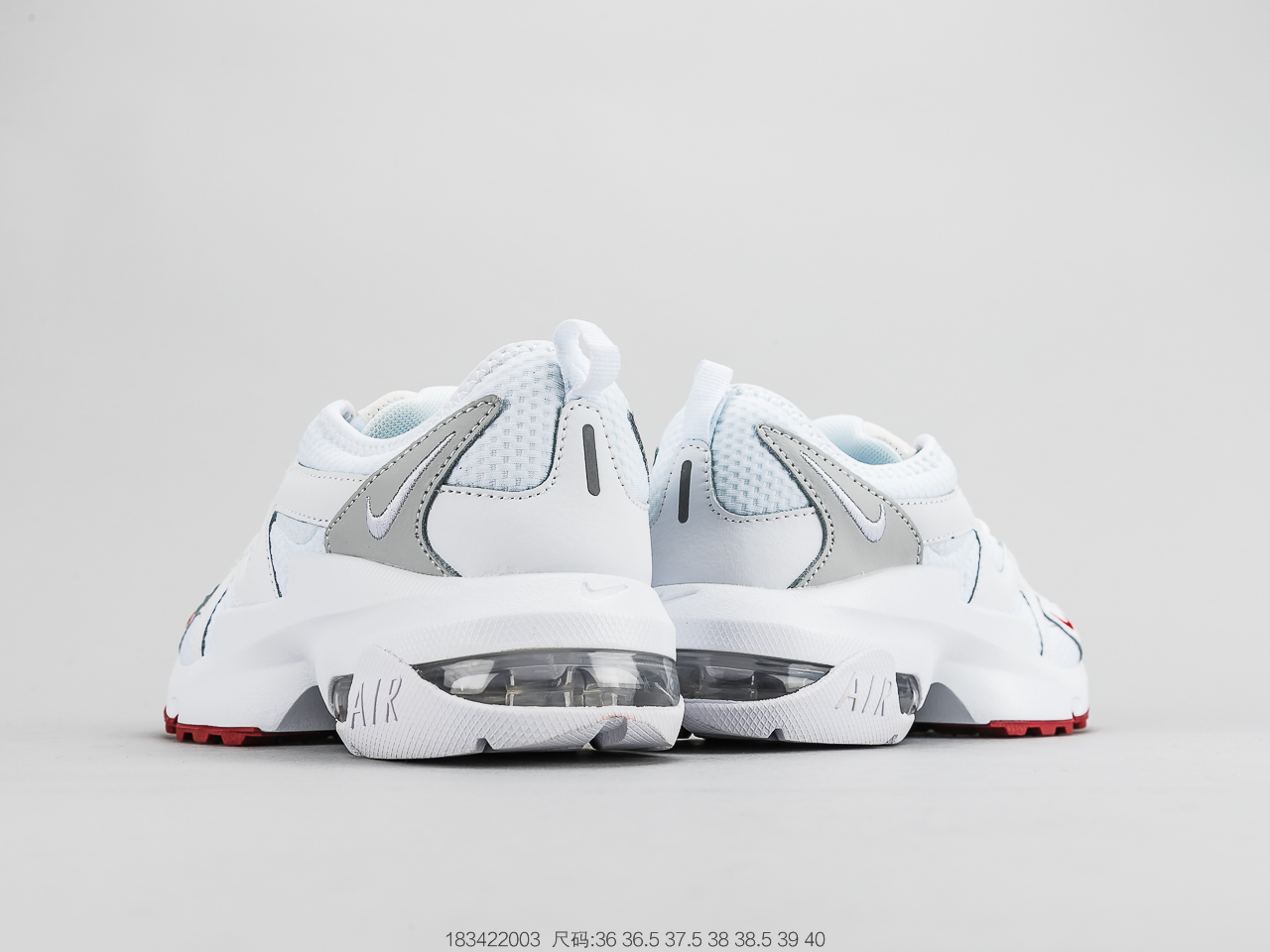 160 耐克 Nike Air Max Graviton 皮面网面拼接后置气垫缓震透气跑步鞋  AT440-418