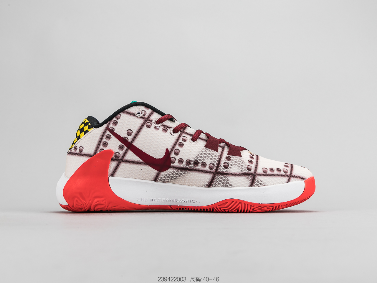 160 耐克 Nike Zoom Freak 1 GPX 一代字母哥签名款 倒钩 实战篮球鞋  BQ542-323