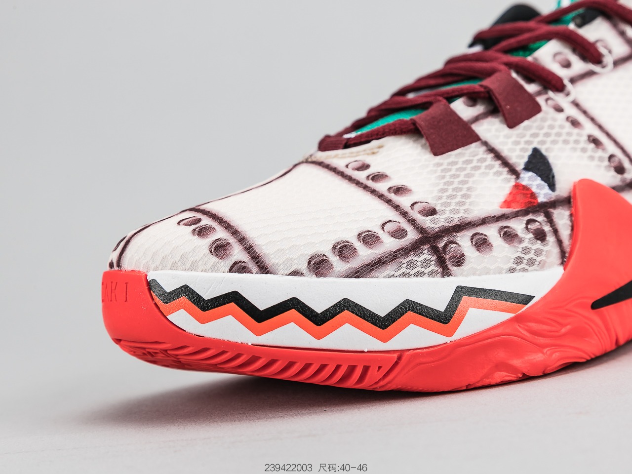 160 耐克 Nike Zoom Freak 1 GPX 一代字母哥签名款 倒钩 实战篮球鞋  BQ542-323