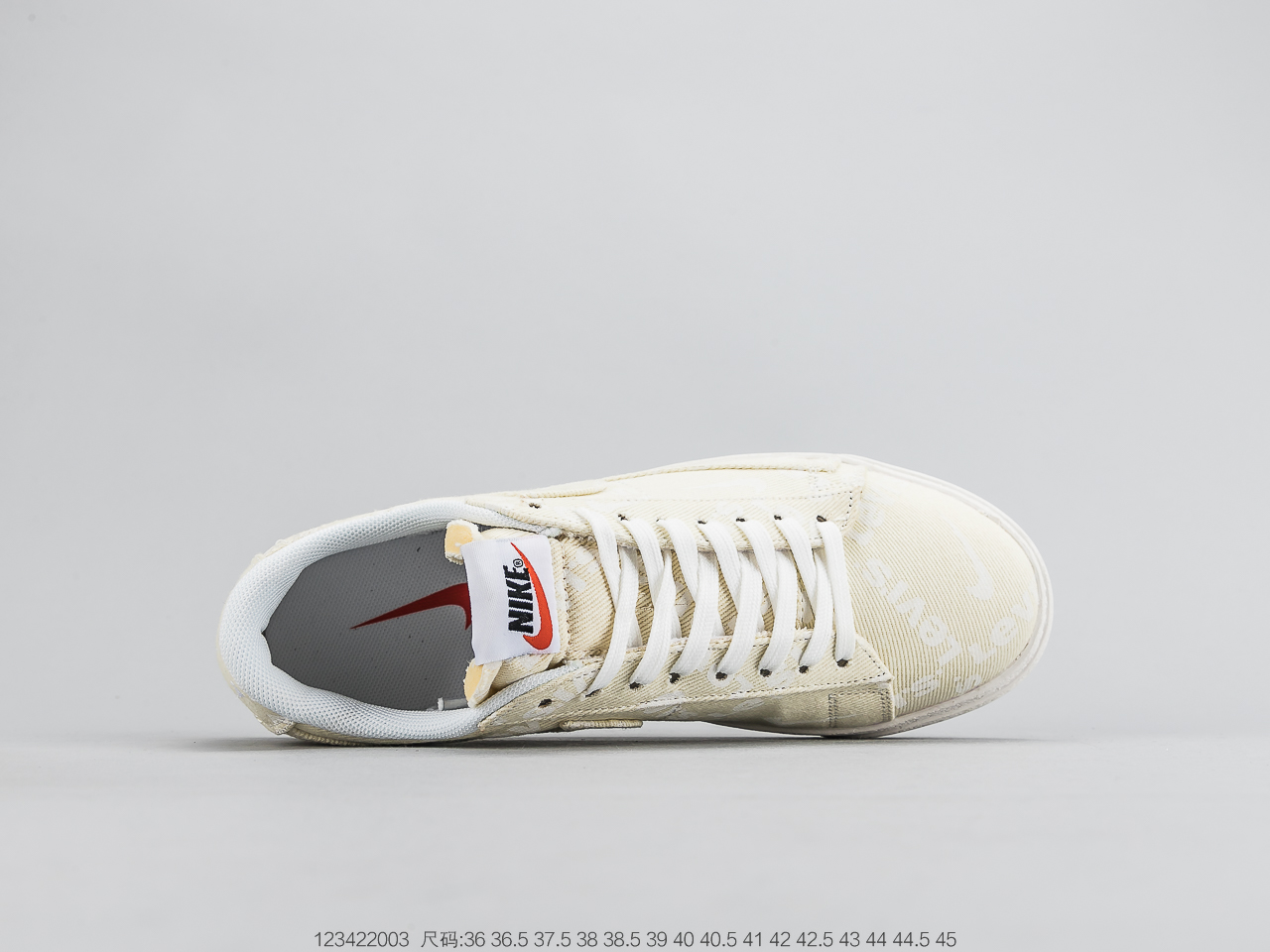 160 耐克Nike Blazer Mid x Levi's Strauss 开拓者李维斯特牛仔 高帮百搭休闲运动 板鞋 BQ4808-004