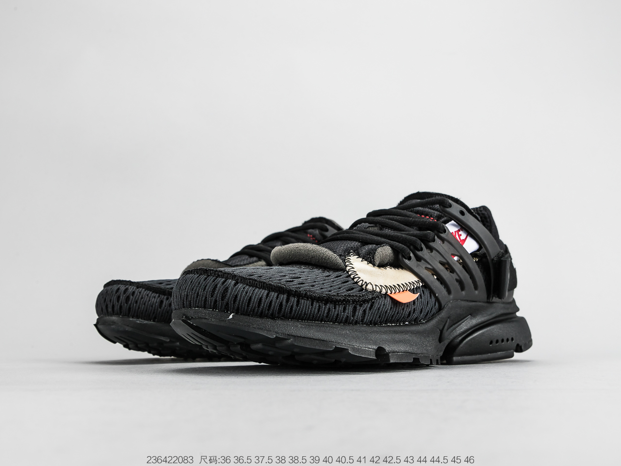 200 耐克 Nike Air Presto x OFF-WHITE 2.0 The Ten 耐克王解构 OW联名袜子跑鞋 AA3830-002