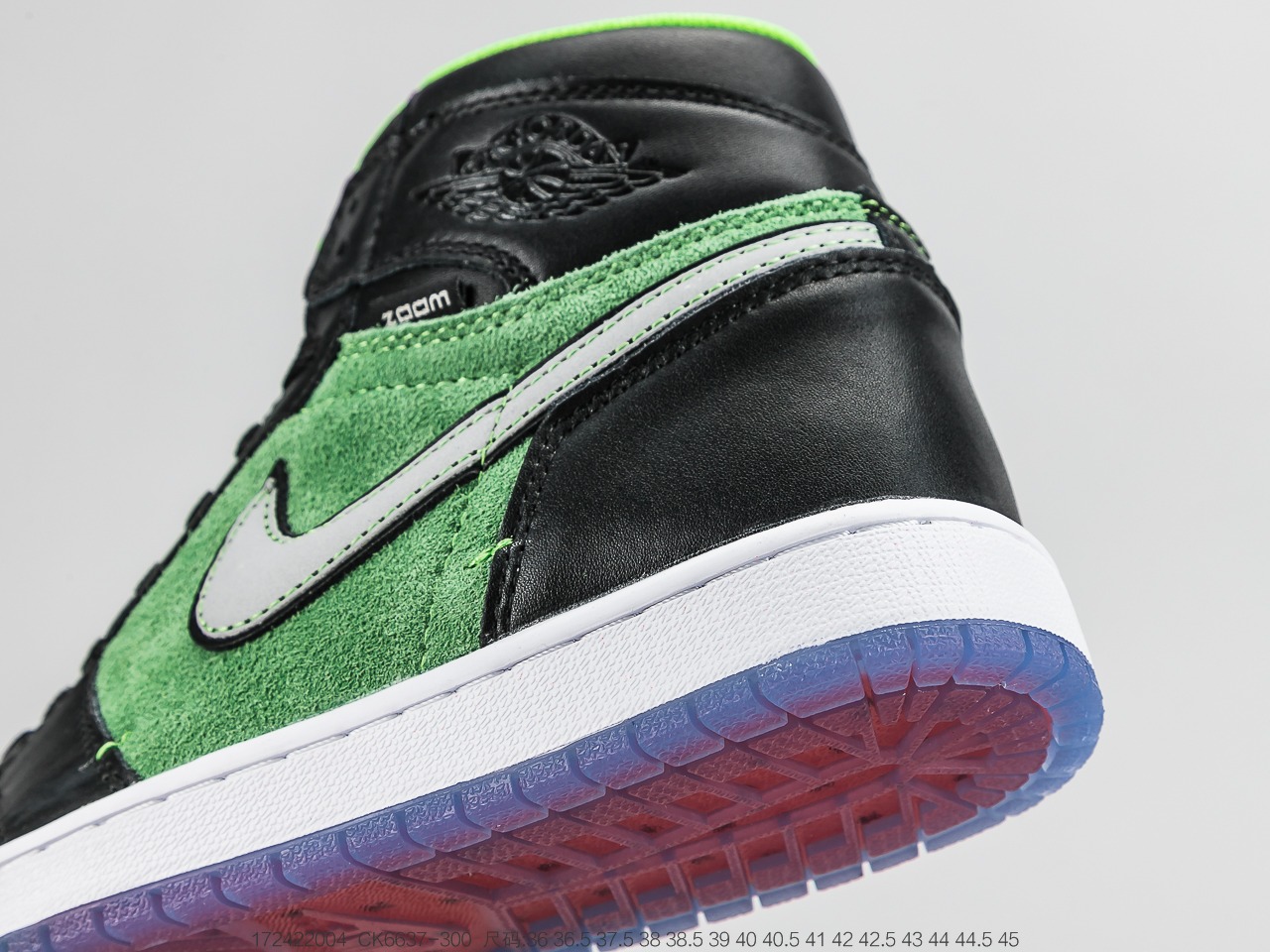 220 乔丹Air Jordan 1 High Zoom “Rage Green”AJ1 CK6637-300