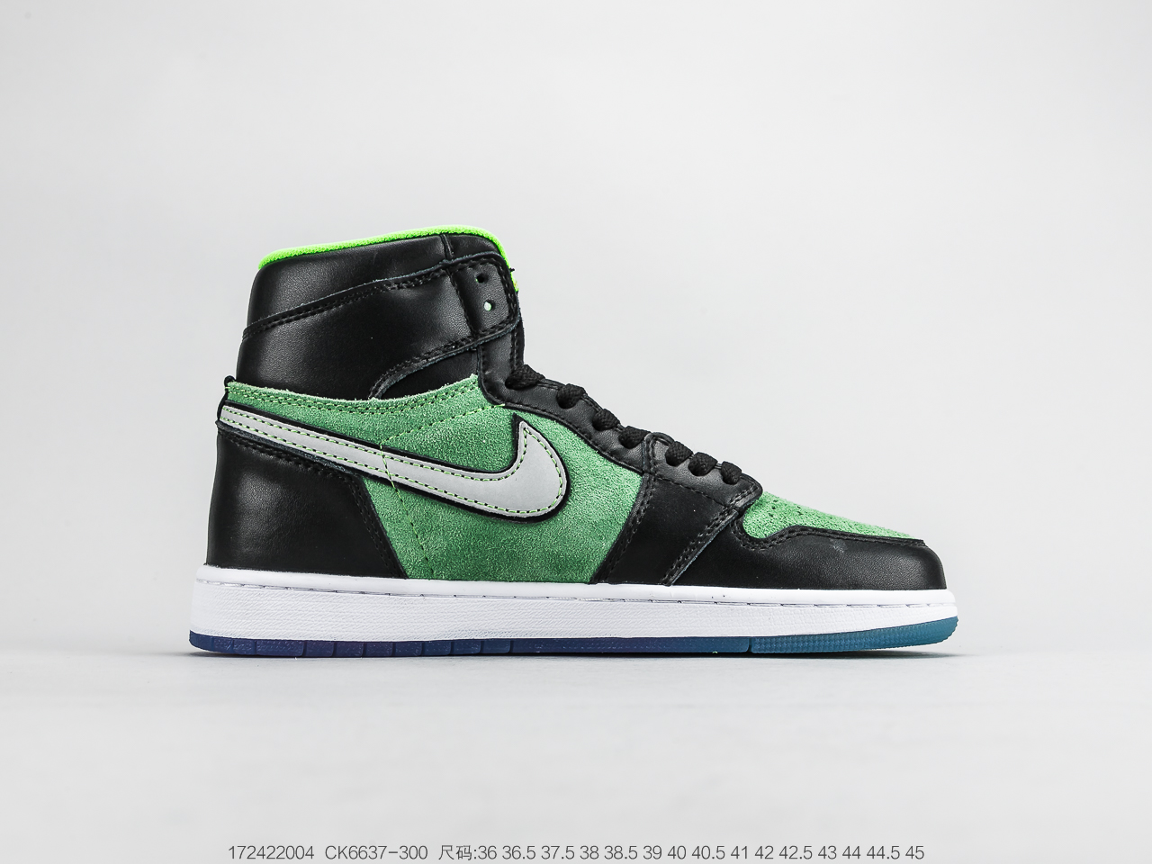 220 乔丹Air Jordan 1 High Zoom “Rage Green”AJ1 CK6637-300