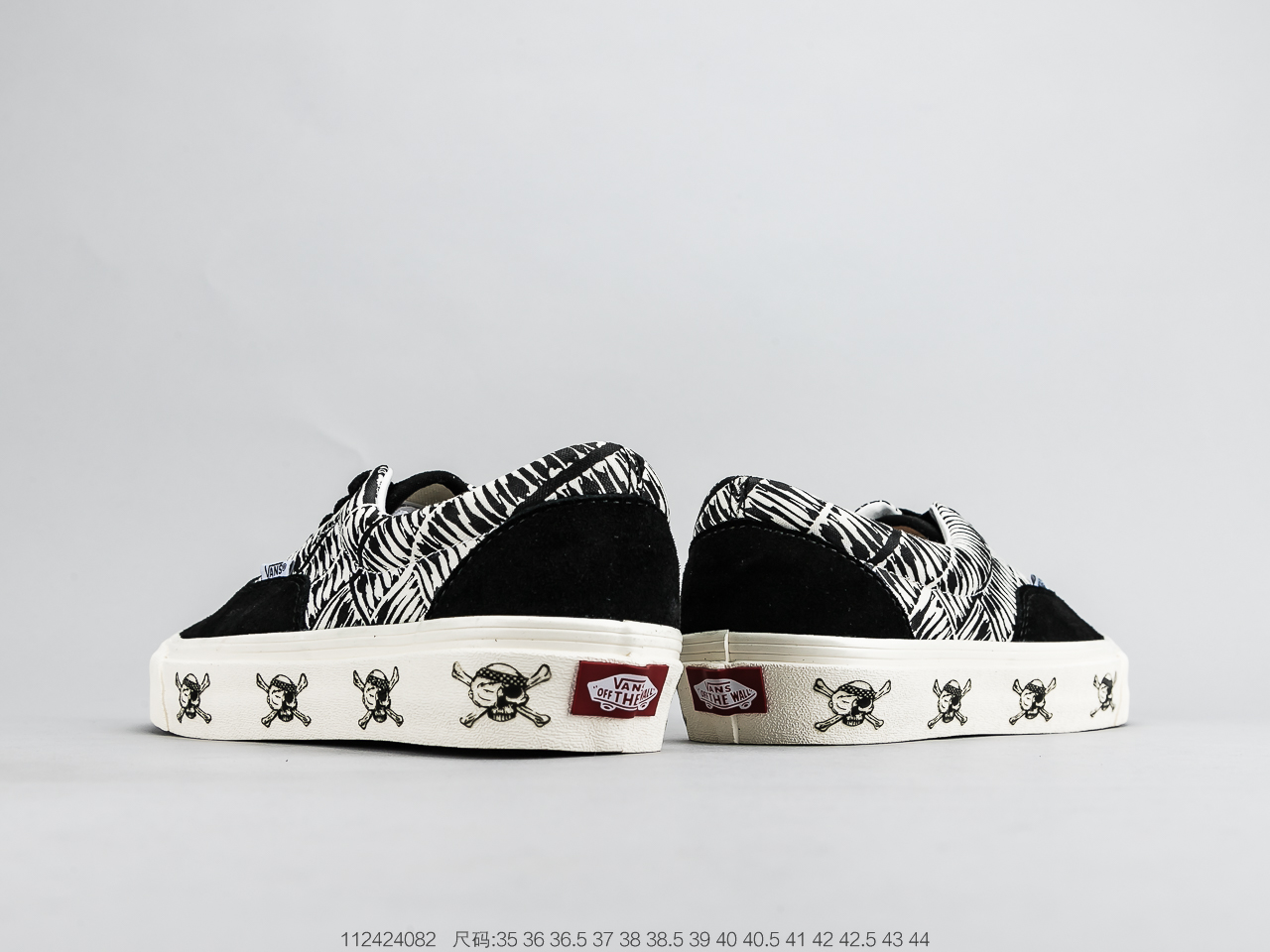 150 安娜姆海 联名骷髅头来袭，爆网款 红鞋 好到看 爆，范斯Vans Offspring Era 95 Reissue Herring Bone