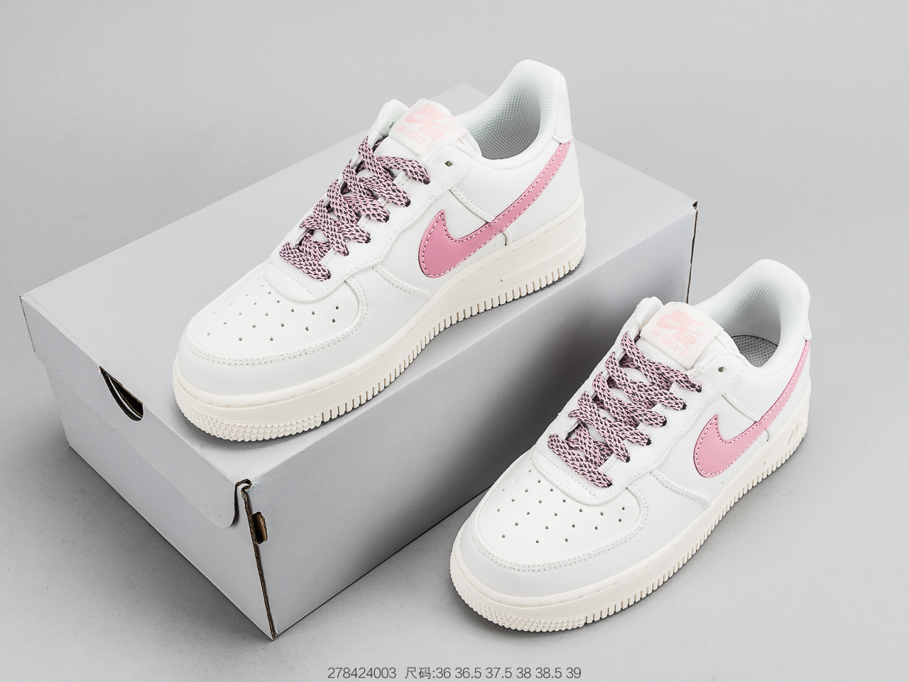160 耐克Nike Air Force 1 '07 空军一号低帮运动休闲板鞋  315122-105