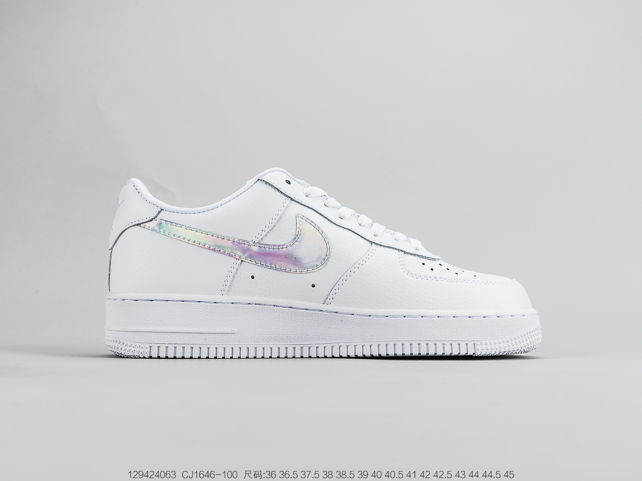 190公司级 耐克Air Force 1 Low Releasing in ‘Pink 镭射粉 空军一号低帮 CJ1646-100