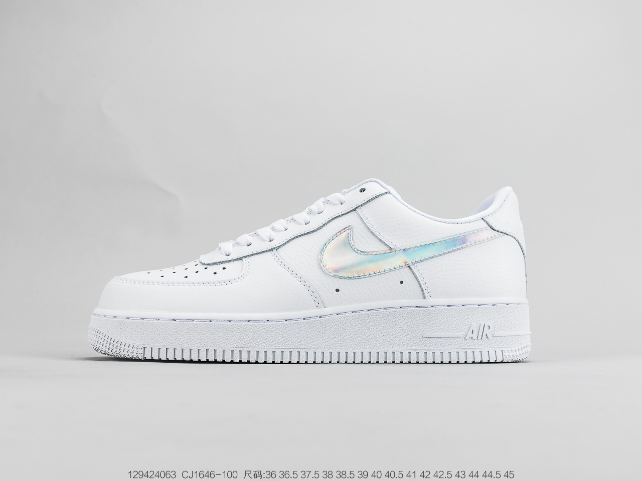 190公司级 耐克Air Force 1 Low Releasing in ‘Pink 镭射粉 空军一号低帮 CJ1646-100