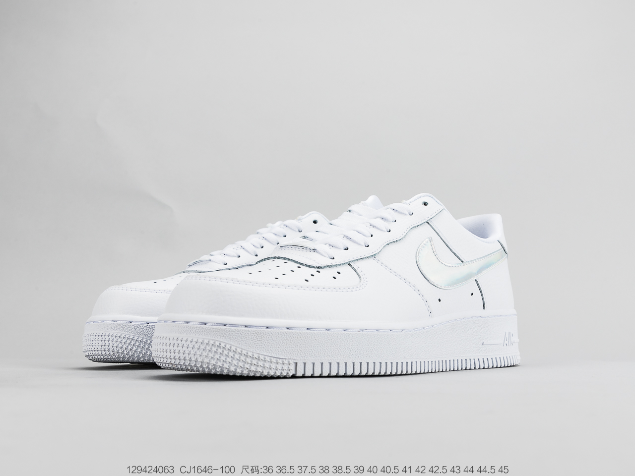 190公司级 耐克Air Force 1 Low Releasing in ‘Pink 镭射粉 空军一号低帮 CJ1646-100