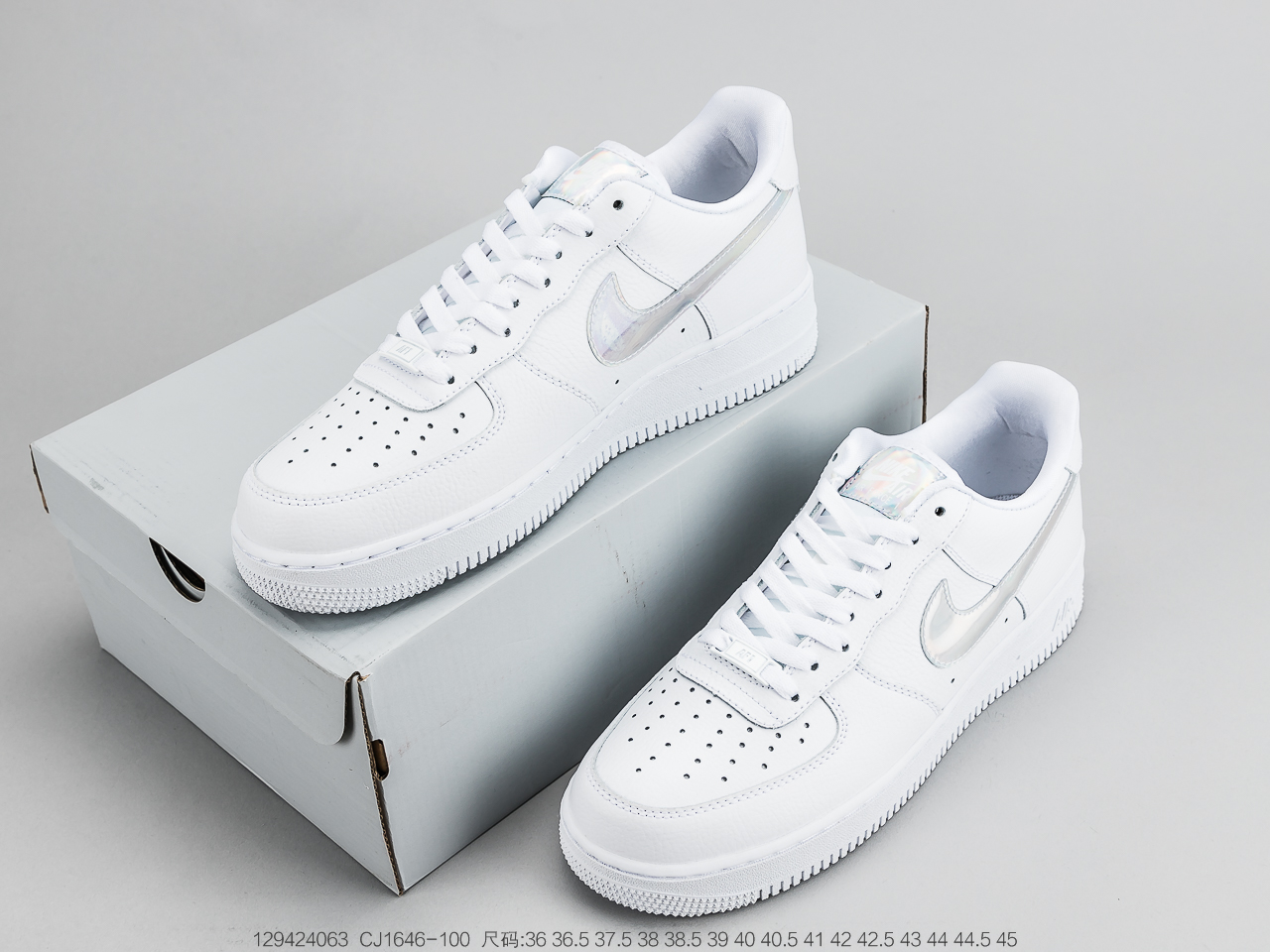 190公司级 耐克Air Force 1 Low Releasing in ‘Pink 镭射粉 空军一号低帮 CJ1646-100