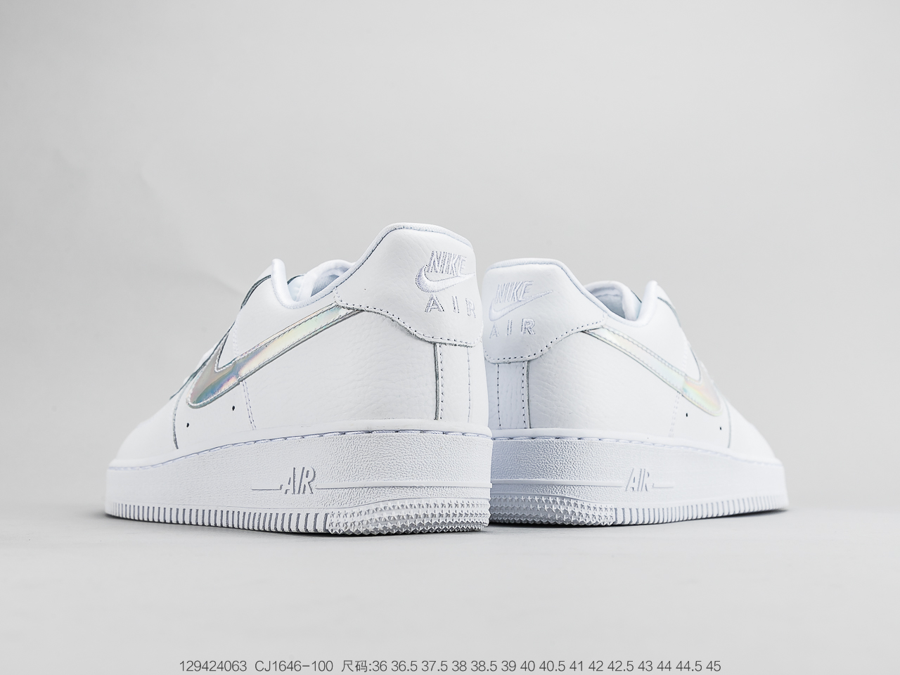 190公司级 耐克Air Force 1 Low Releasing in ‘Pink 镭射粉 空军一号低帮 CJ1646-100