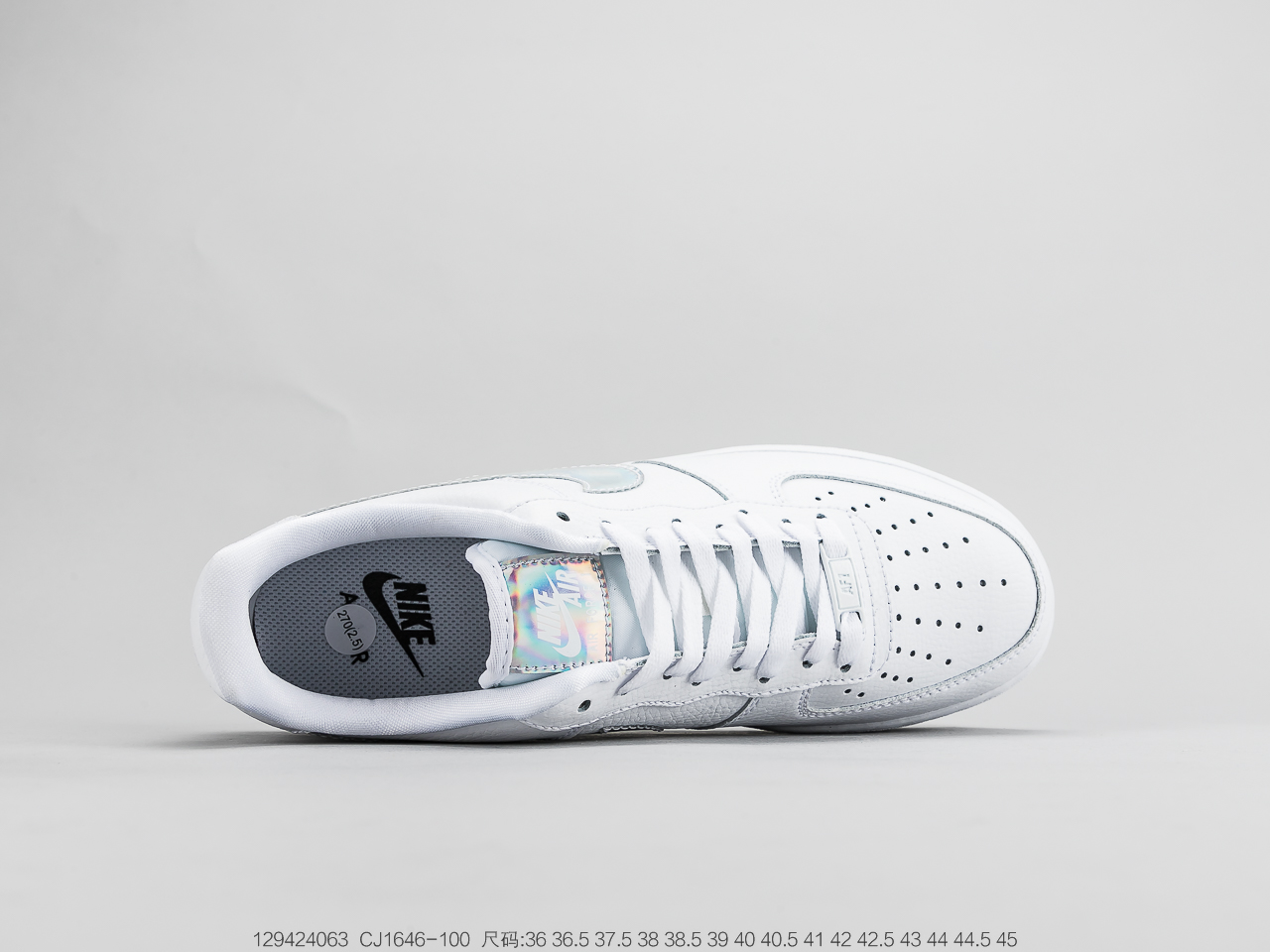 190公司级 耐克Air Force 1 Low Releasing in ‘Pink 镭射粉 空军一号低帮 CJ1646-100