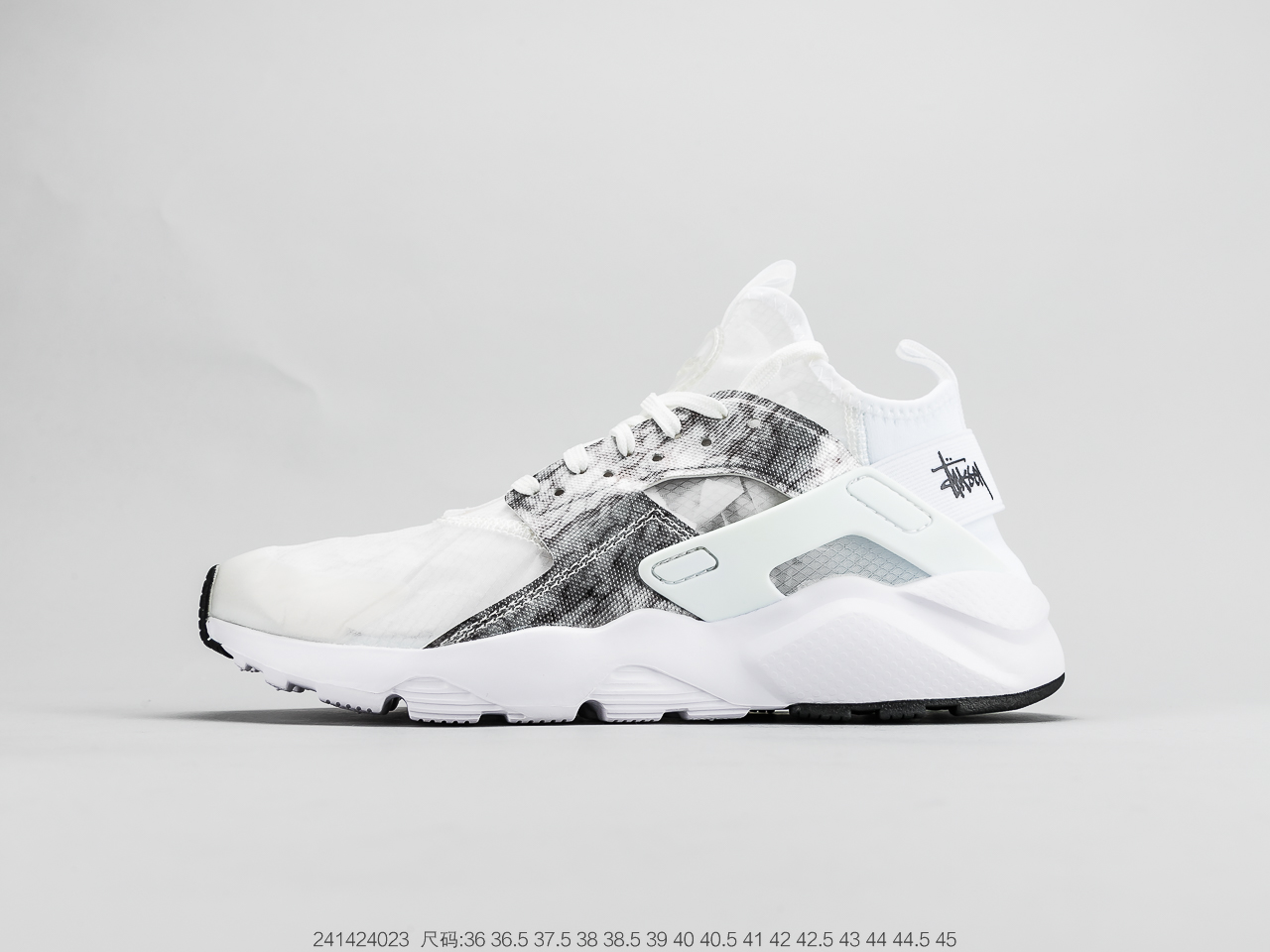 170 耐克Nike Air Huarache Run Premium 4代华莱士复古慢跑鞋