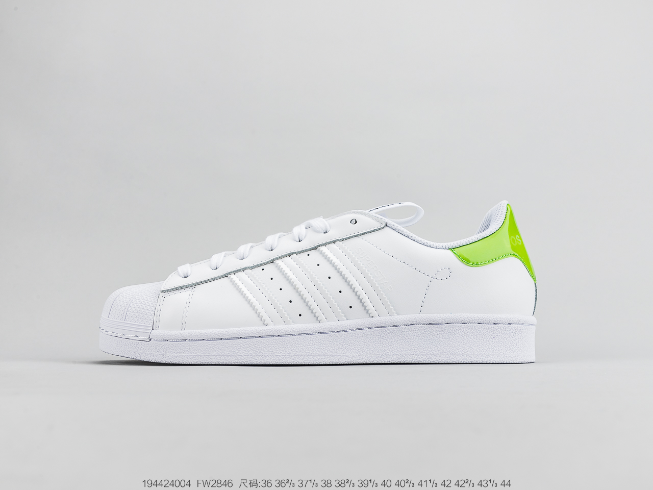 220公司级头层 阿迪达斯Adidas Superstar 三叶草贝壳头  城市限定 真标原盒 原底原面 正确版白底 小红书代购充正版