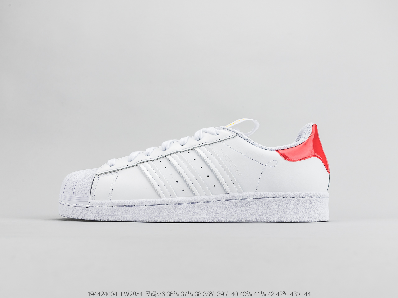 220公司级头层 阿迪达斯Adidas Superstar 三叶草贝壳头  城市限定 真标原盒 原底原面 正确版白底 小红书代购充正版