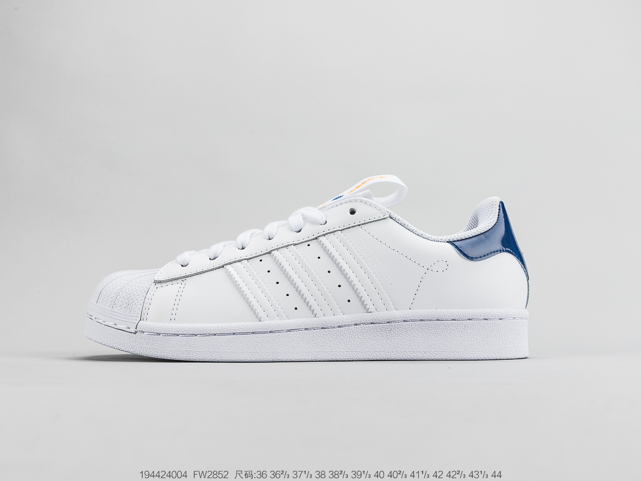 220公司级头层 阿迪达斯Adidas Superstar 三叶草贝壳头  城市限定 真标原盒 原底原面 正确版白底 小红书代购充正版