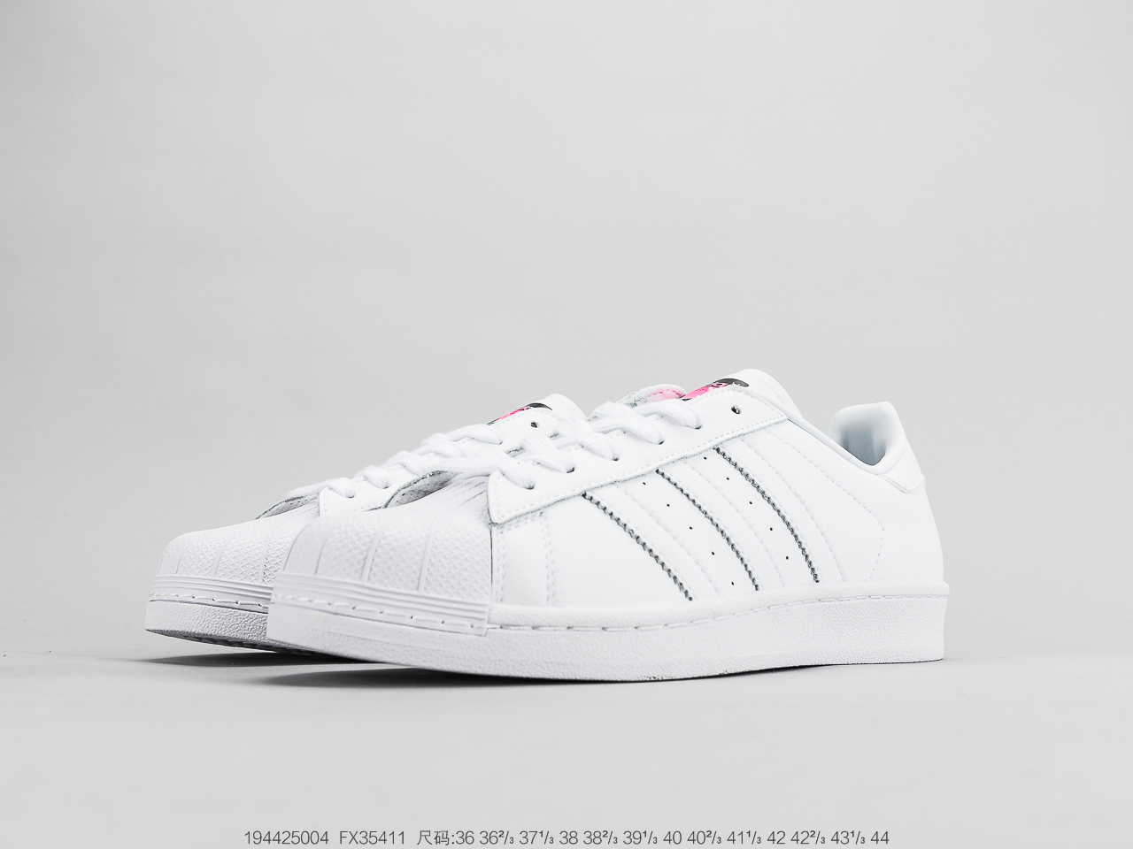 220公司级头层 阿迪达斯Adidas 三叶草 Originals Superstar 贝壳头经典百搭休闲运动板鞋 Superstar 50周年纪念款