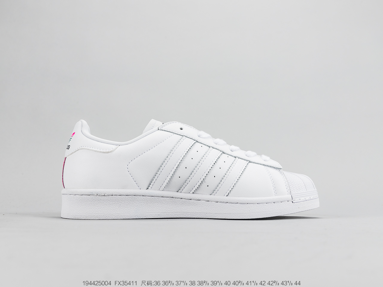 220公司级头层 阿迪达斯Adidas 三叶草 Originals Superstar 贝壳头经典百搭休闲运动板鞋 Superstar 50周年纪念款