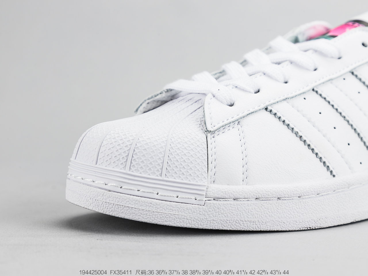 220公司级头层 阿迪达斯Adidas 三叶草 Originals Superstar 贝壳头经典百搭休闲运动板鞋 Superstar 50周年纪念款