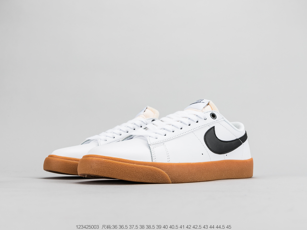 160 耐克Nike SB Blazer GT 19浅咬花鞋底复古经典低帮开拓者休闲运动板鞋 BQ4808-101
