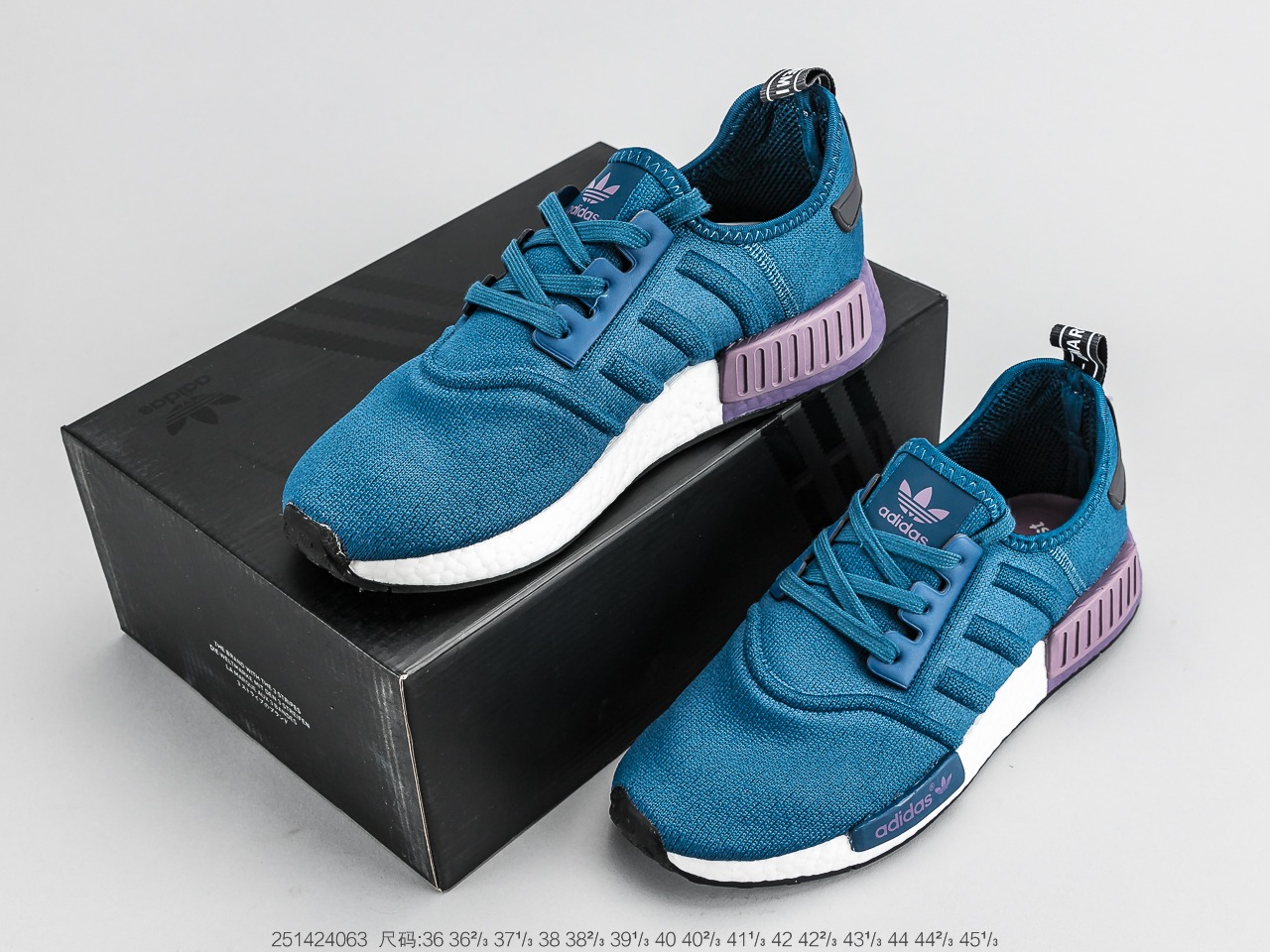 190公司级真爆 阿迪达斯Adidas NMD R-1 街头风经典百搭跑步鞋