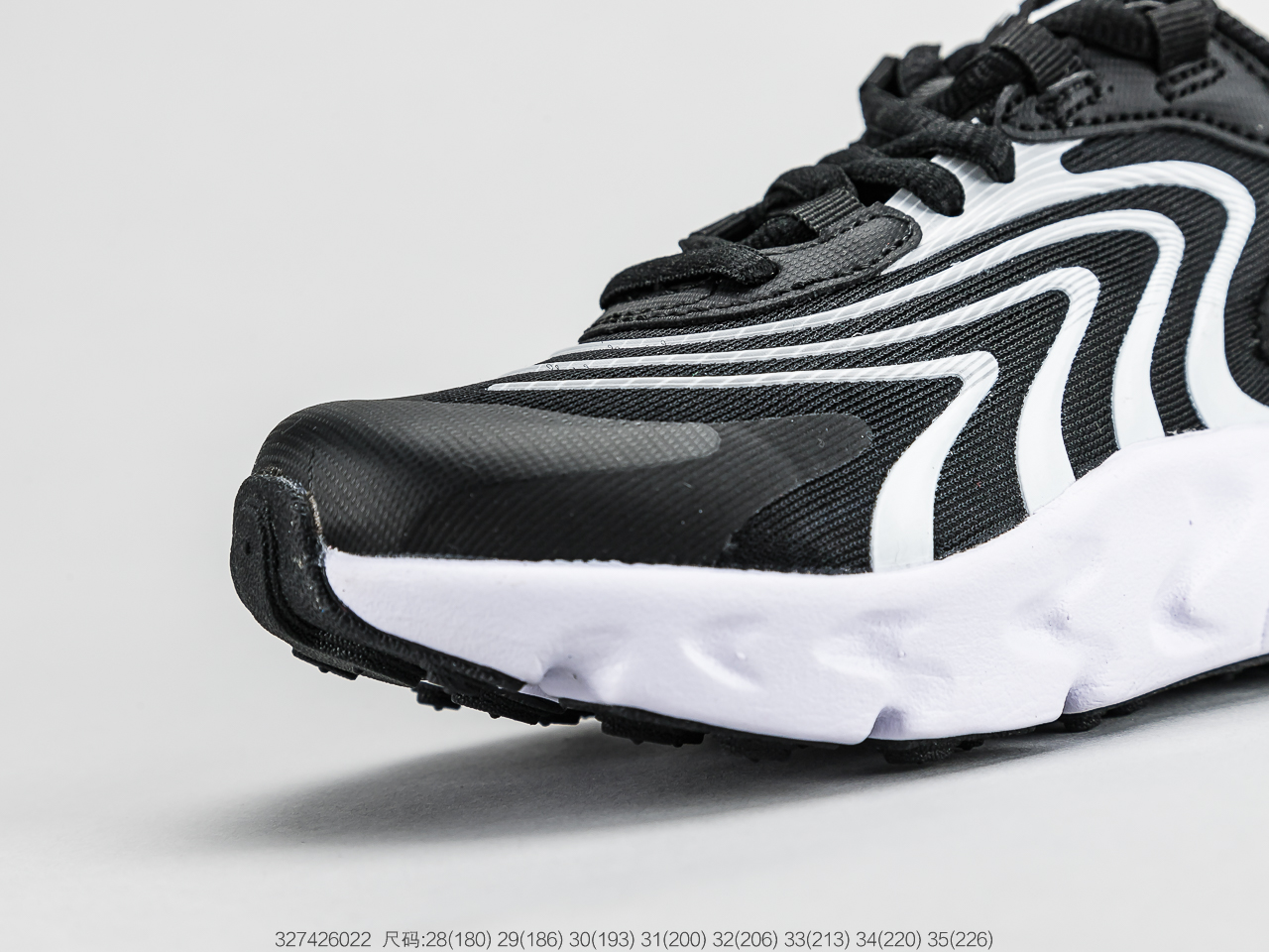 120童鞋 耐克Nike Air Max 270 React 气垫慢跑童鞋原盒配置