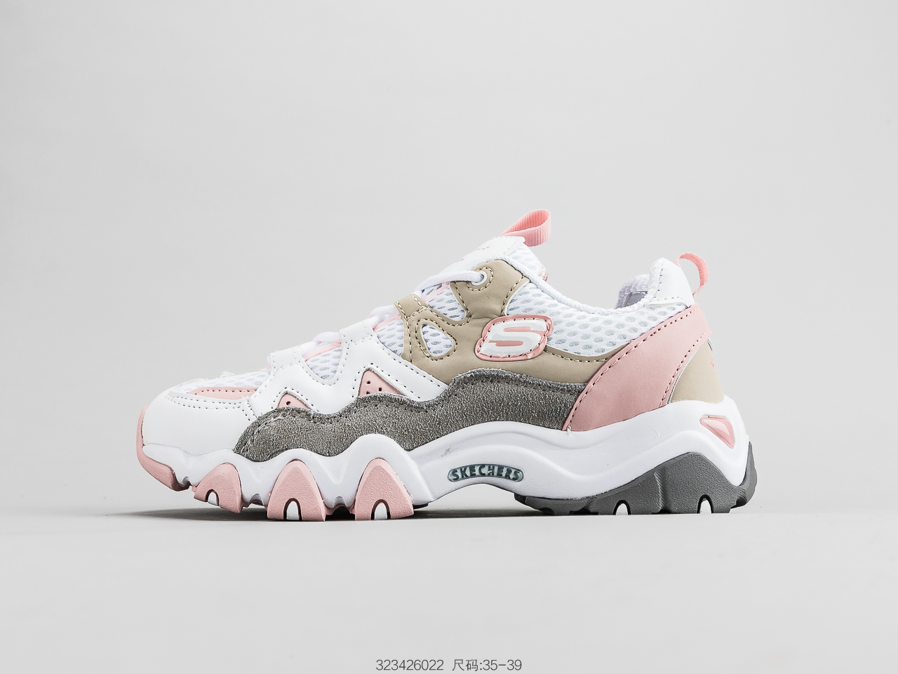 120 Skechers斯凯奇ENERGY缓震老爹鞋运动熊猫鞋