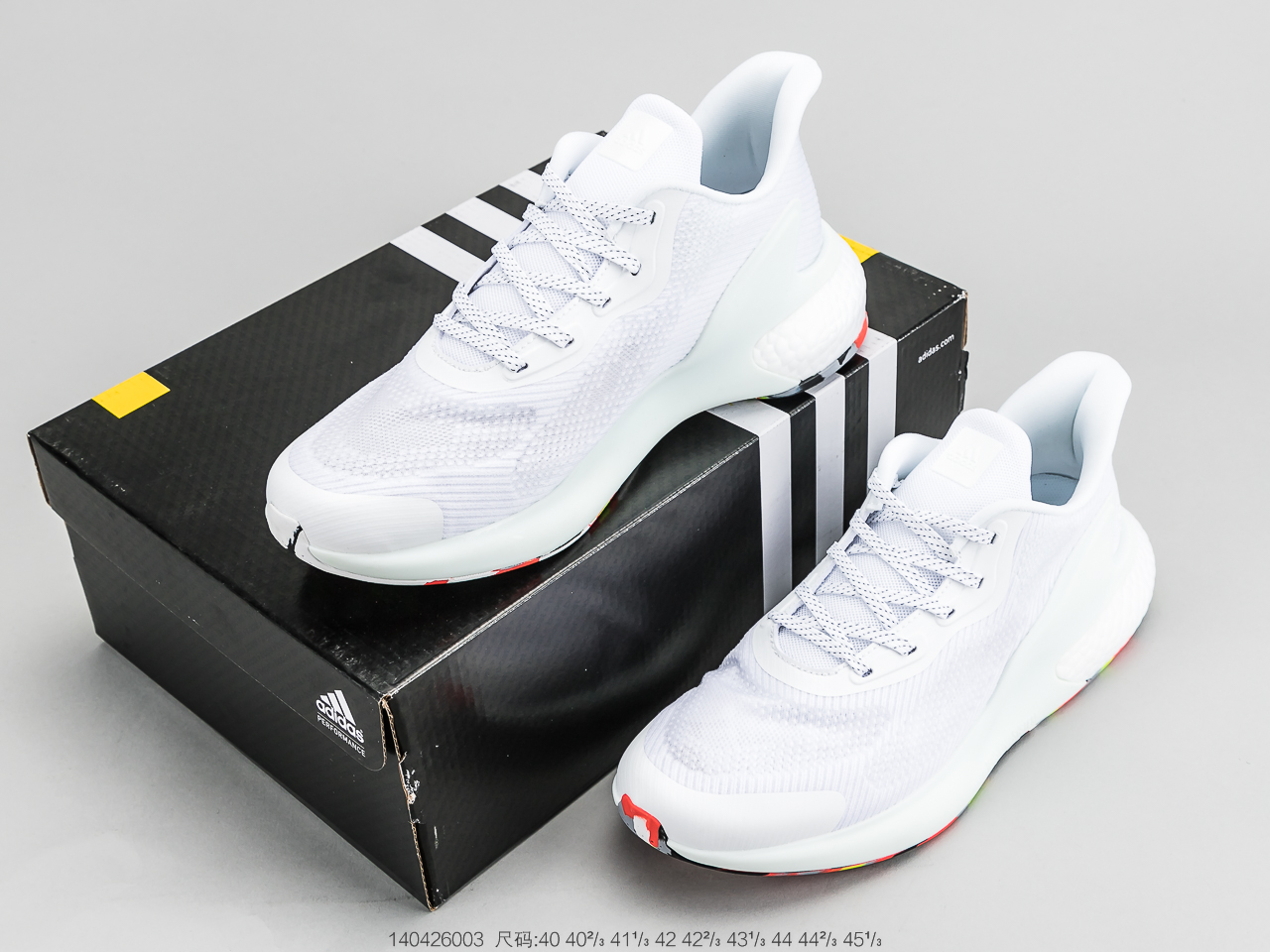 160 阿迪达斯 EG0527 AlphaBounce Beyond m 阿尔法 网面休闲跑步鞋