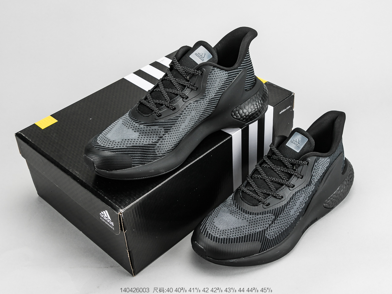 160 阿迪达斯 EG0530 AlphaBounce Beyond m 阿尔法 网面休闲跑步鞋