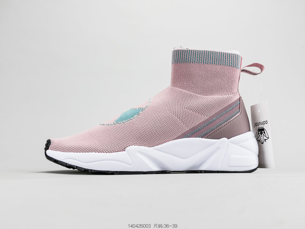 160 阿迪达斯Adidas  高帮 针织透气 弹力一脚蹬袜子鞋 舒适脚感 休闲百搭板鞋跑步鞋