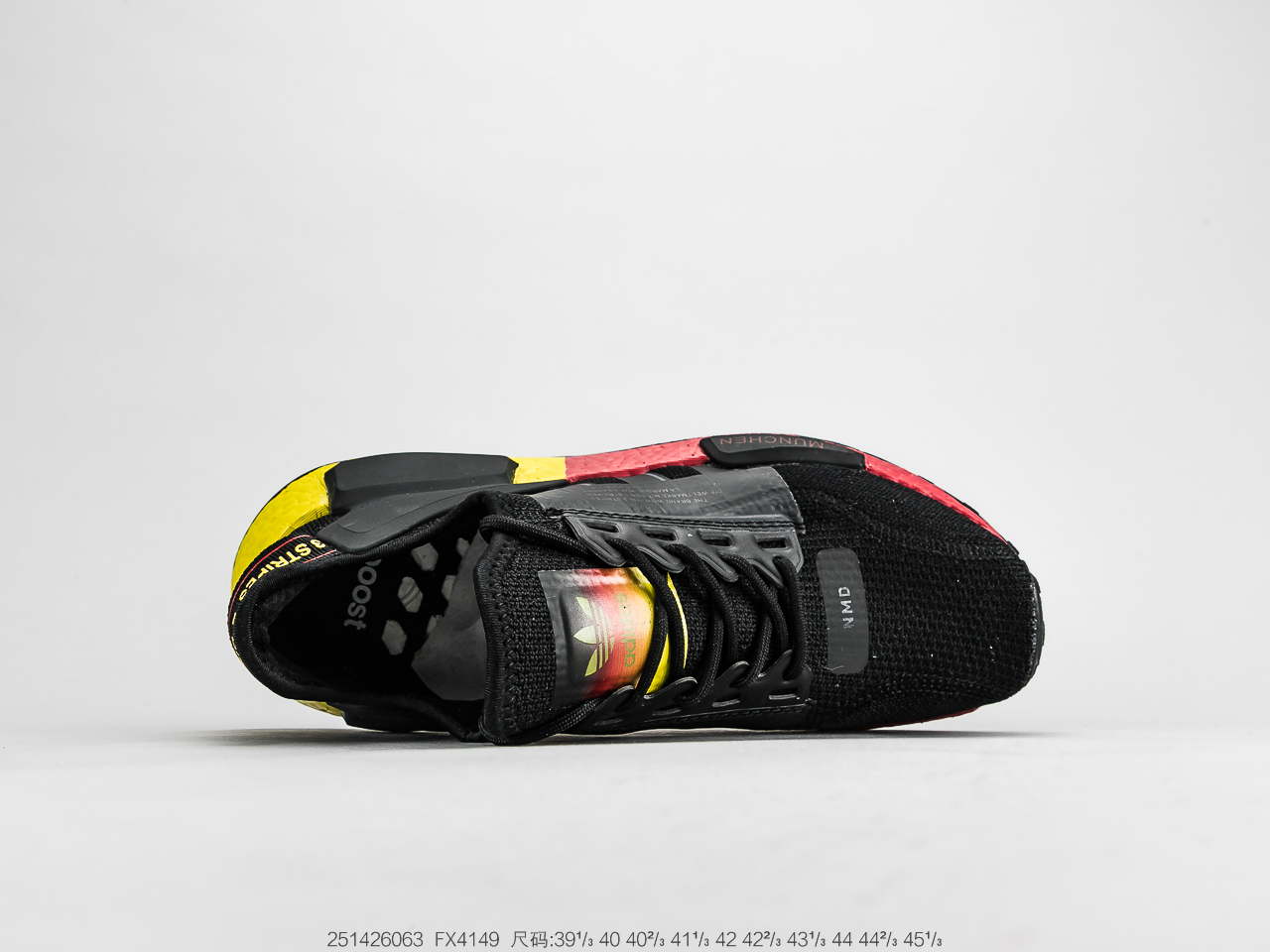 190公司级真爆 阿迪达斯Adidas NMD R-1 街头风经典百搭跑步鞋  FX4149