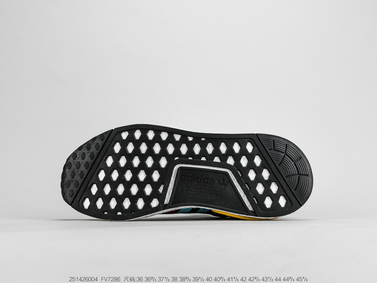 220公司级真爆 阿迪达斯Adidas NMD R-1 街头风经典百搭跑步鞋  FV7286