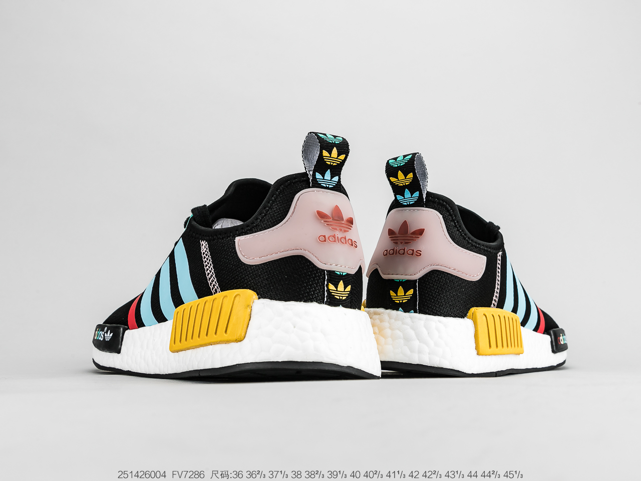 220公司级真爆 阿迪达斯Adidas NMD R-1 街头风经典百搭跑步鞋  FV7286