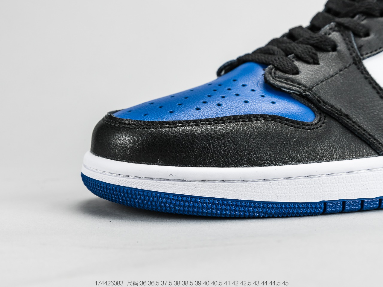 200 乔1 Air Jordan 1 Retro OGGame RoyalAJ1代经典复古经典高帮百搭文化篮球鞋“蓝黑脚趾” 555088-041