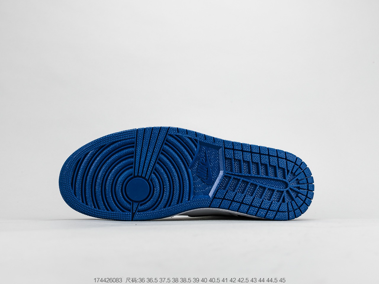 200 乔1 Air Jordan 1 Retro OGGame RoyalAJ1代经典复古经典高帮百搭文化篮球鞋“蓝黑脚趾” 555088-041