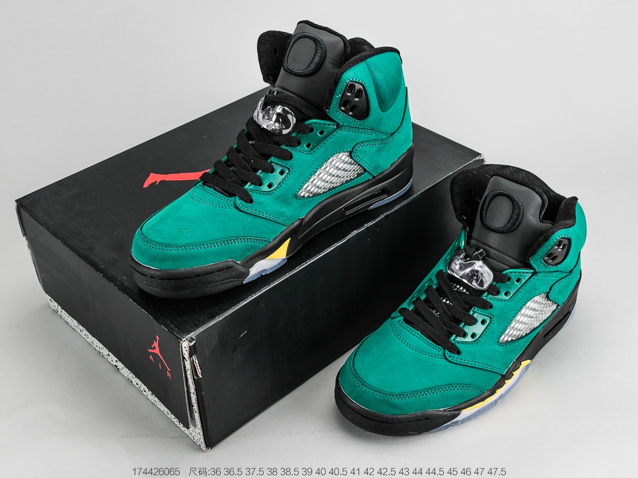 300 乔丹Air Jordan 5 ＂Oregon Ducks＂这款近期人气值超高的俄勒冈鸭子版454803-535