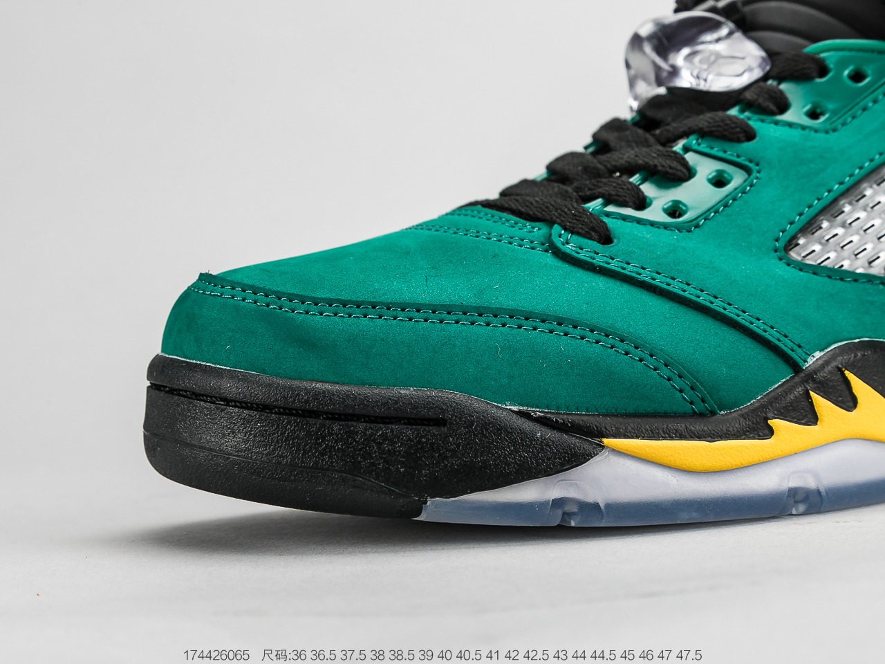 300 乔丹Air Jordan 5 ＂Oregon Ducks＂这款近期人气值超高的俄勒冈鸭子版454803-535