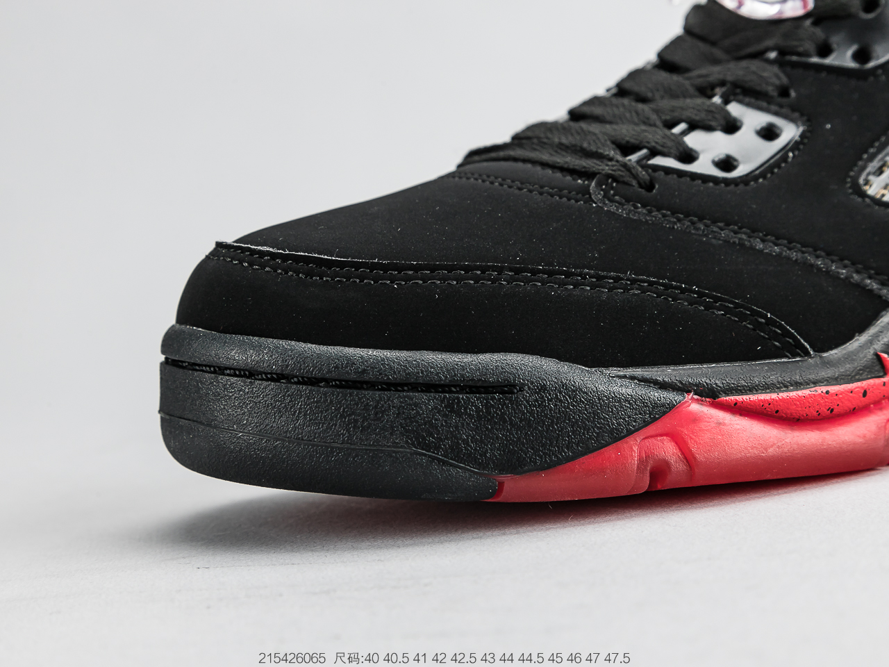 300 乔丹Air Jordan 5 Low “Alternate 90” 黑红配色  819171-001