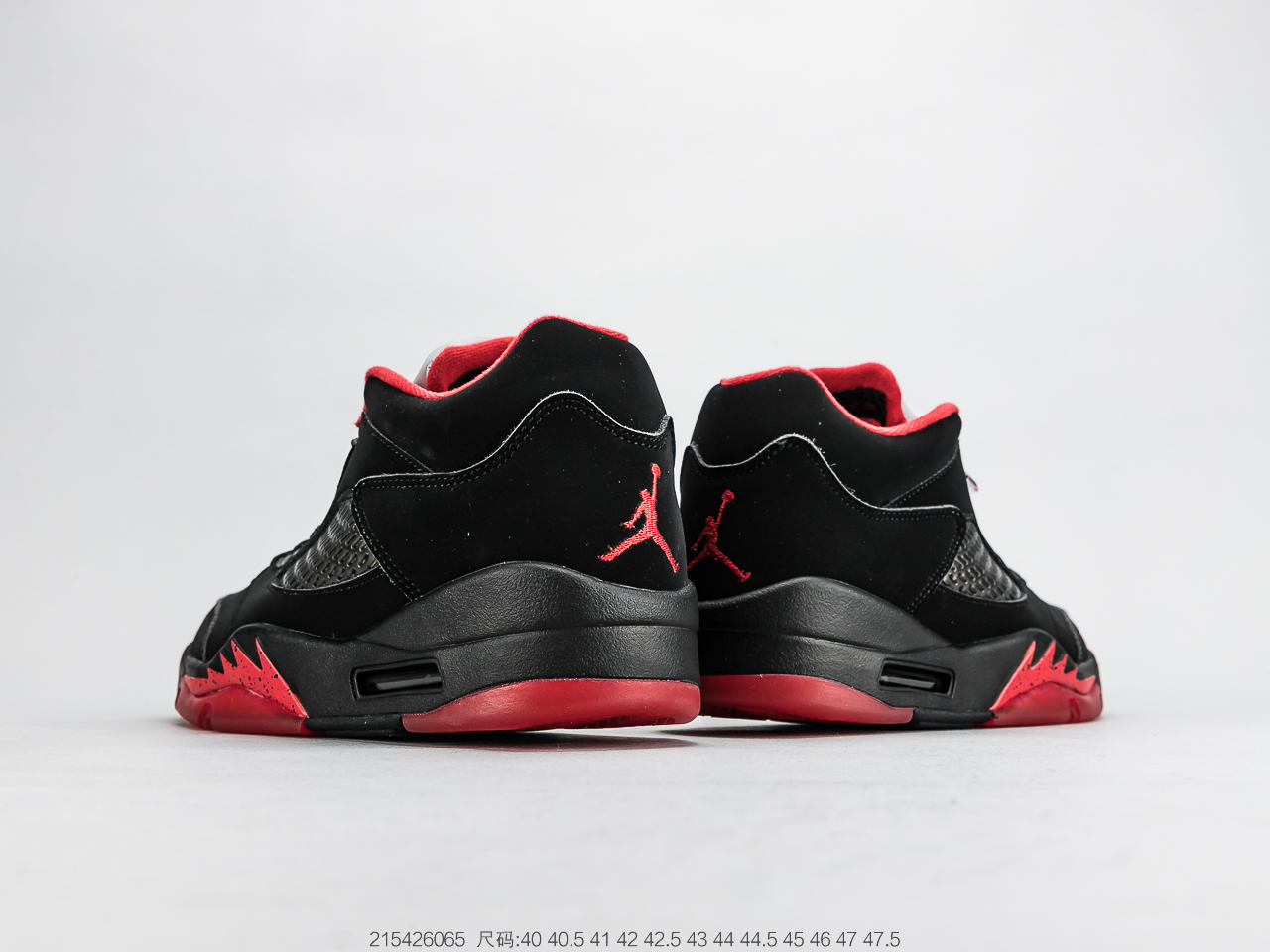 300 乔丹Air Jordan 5 Low “Alternate 90” 黑红配色  819171-001
