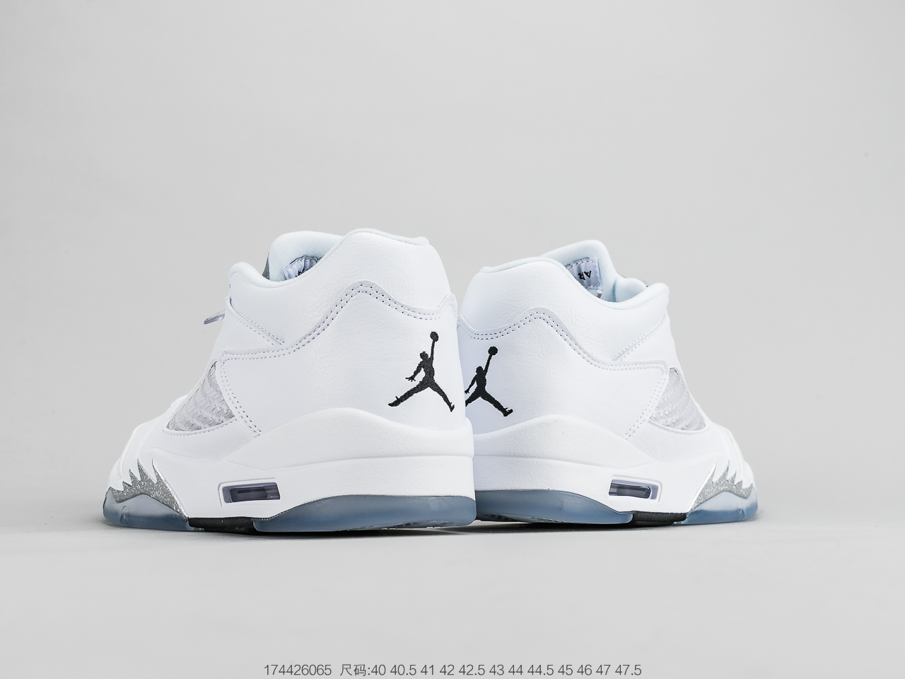 300 乔丹Air Jordan 5 Low GS “WhiteSilver” 乔5低帮白银  819172-122