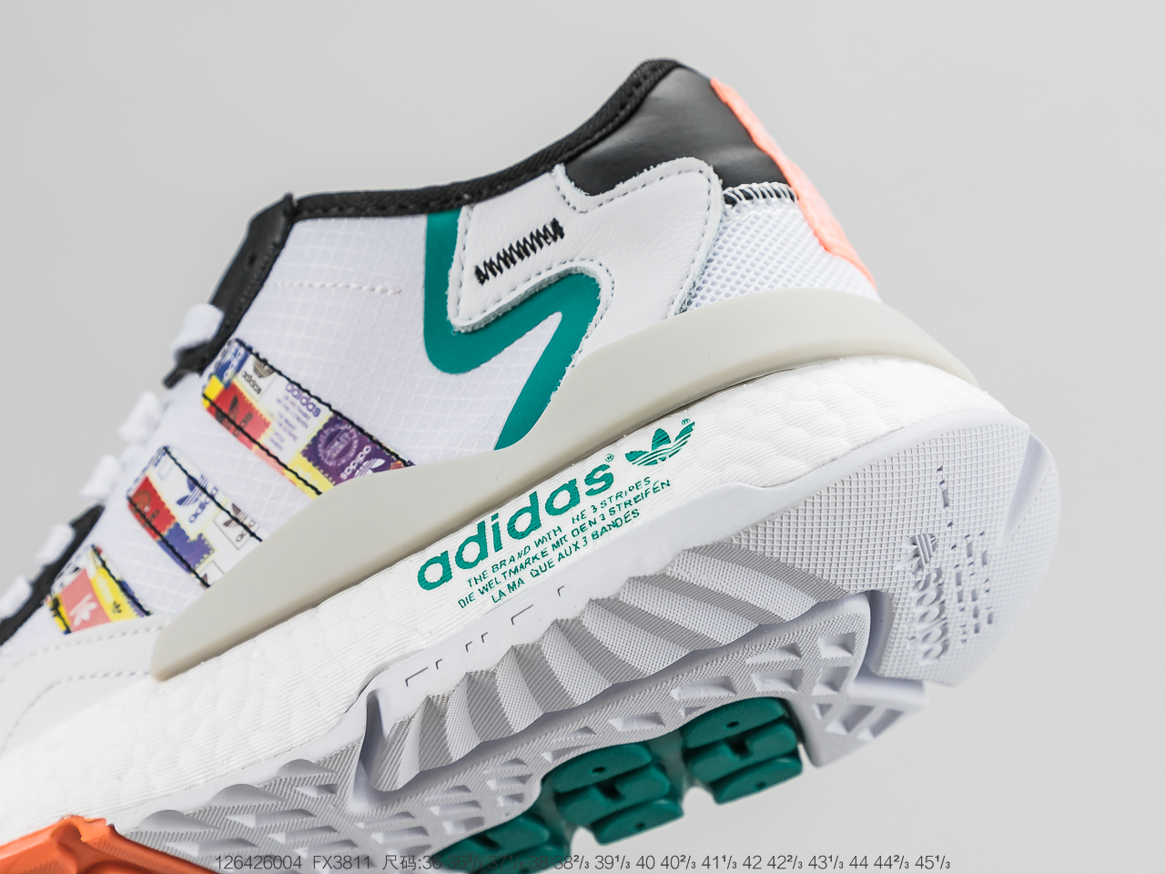220公司级巴斯夫 阿迪达斯 Adidas Nite Jogger 2020 Boost 3M反光系列 复古休闲百搭运动跑鞋