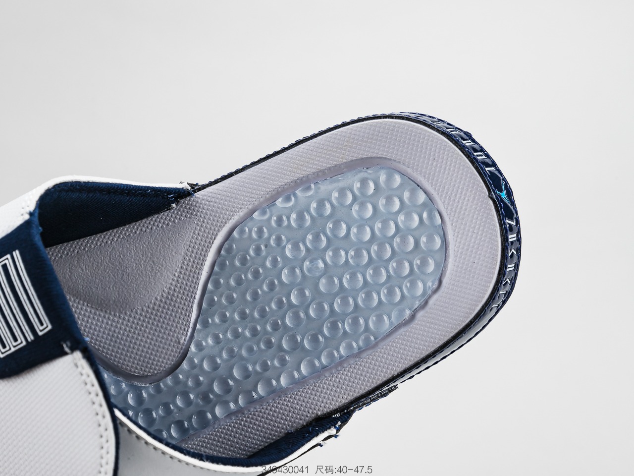 80 乔丹 AIR JORDAN HYDRO XII乔丹aj12运动拖鞋实拍乔丹魔术贴循环拖鞋