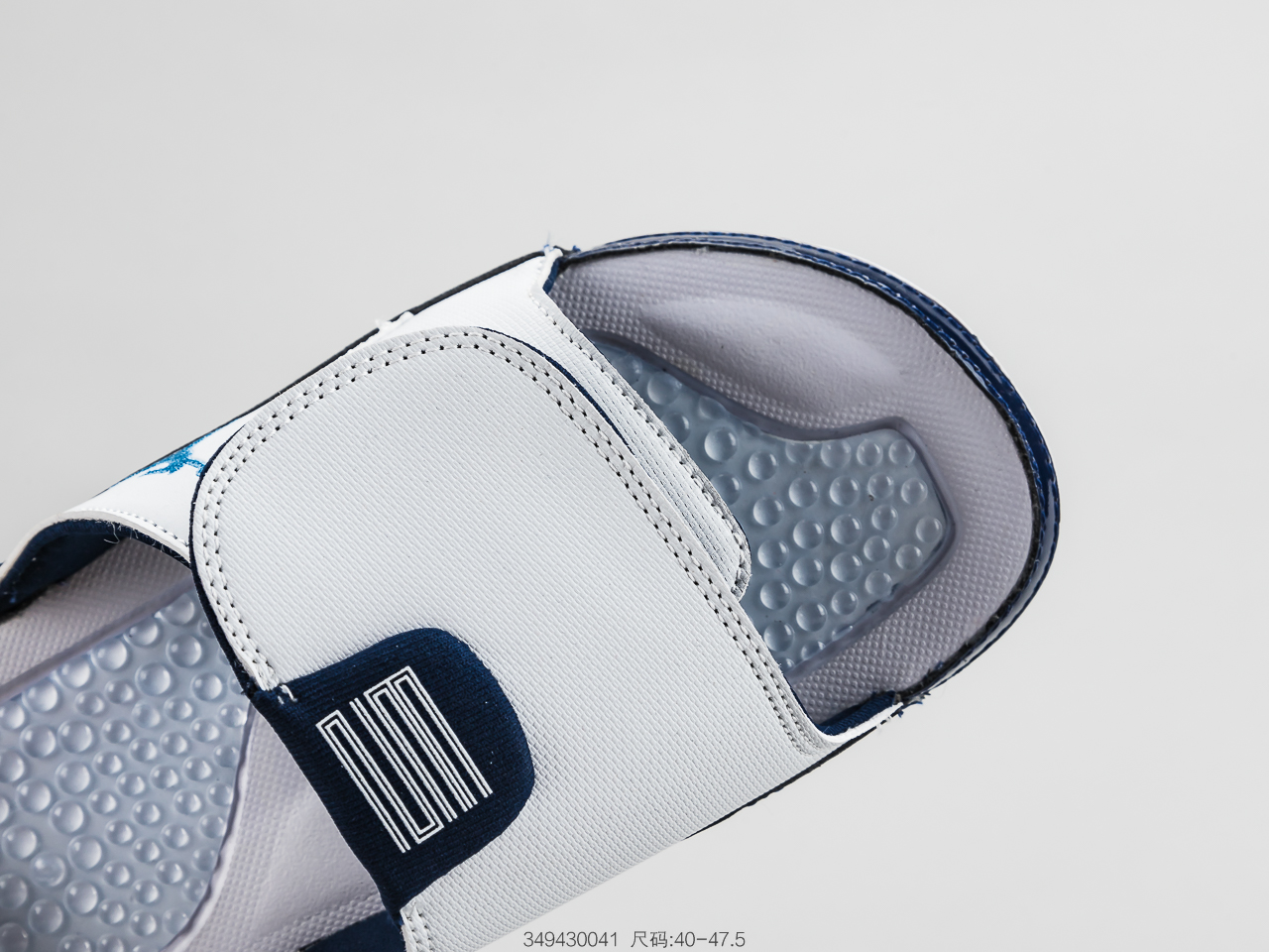 80 乔丹 AIR JORDAN HYDRO XII乔丹aj12运动拖鞋实拍乔丹魔术贴循环拖鞋