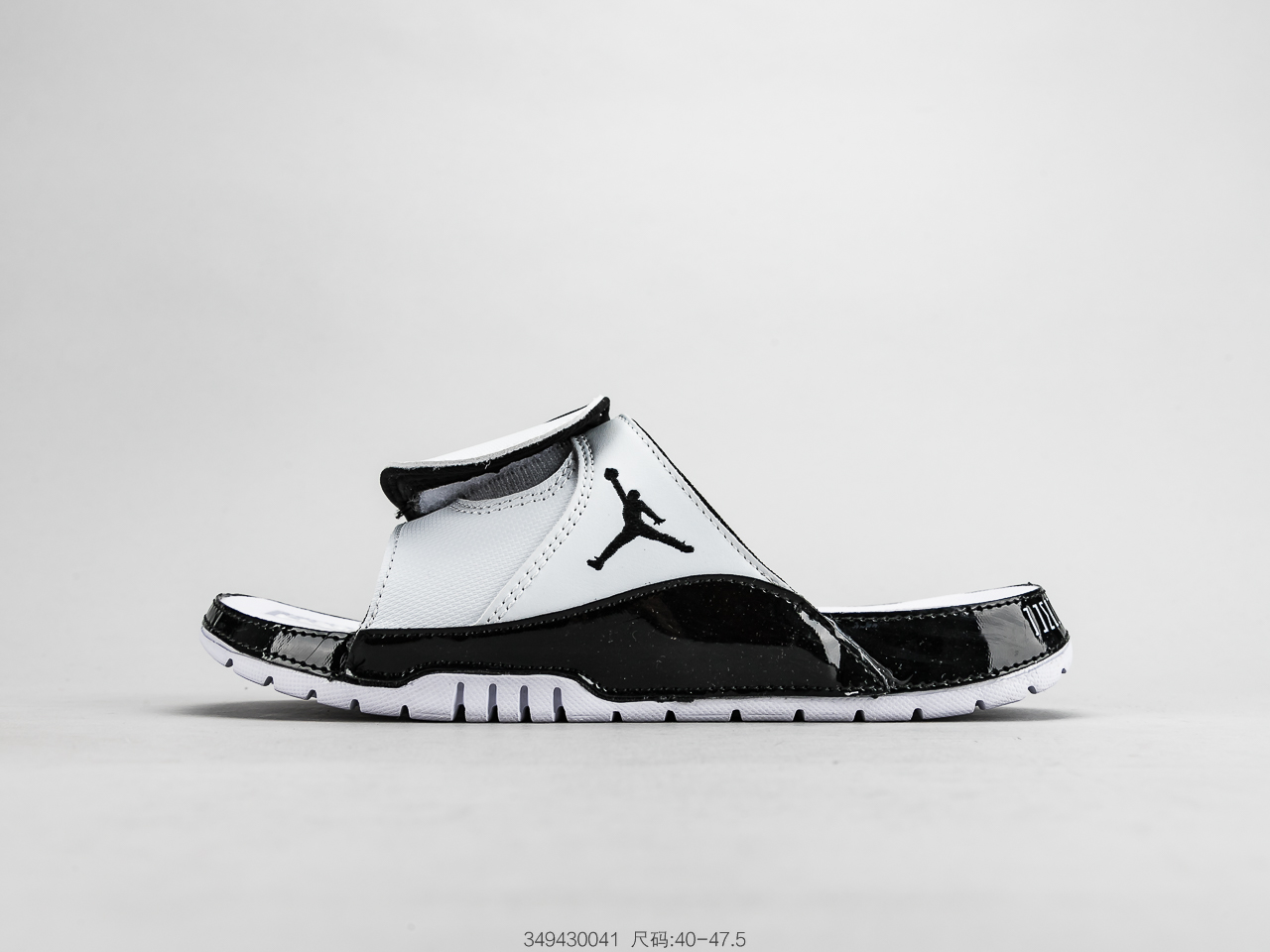 80 乔丹 AIR JORDAN HYDRO XII乔丹aj12运动拖鞋实拍乔丹魔术贴循环拖鞋