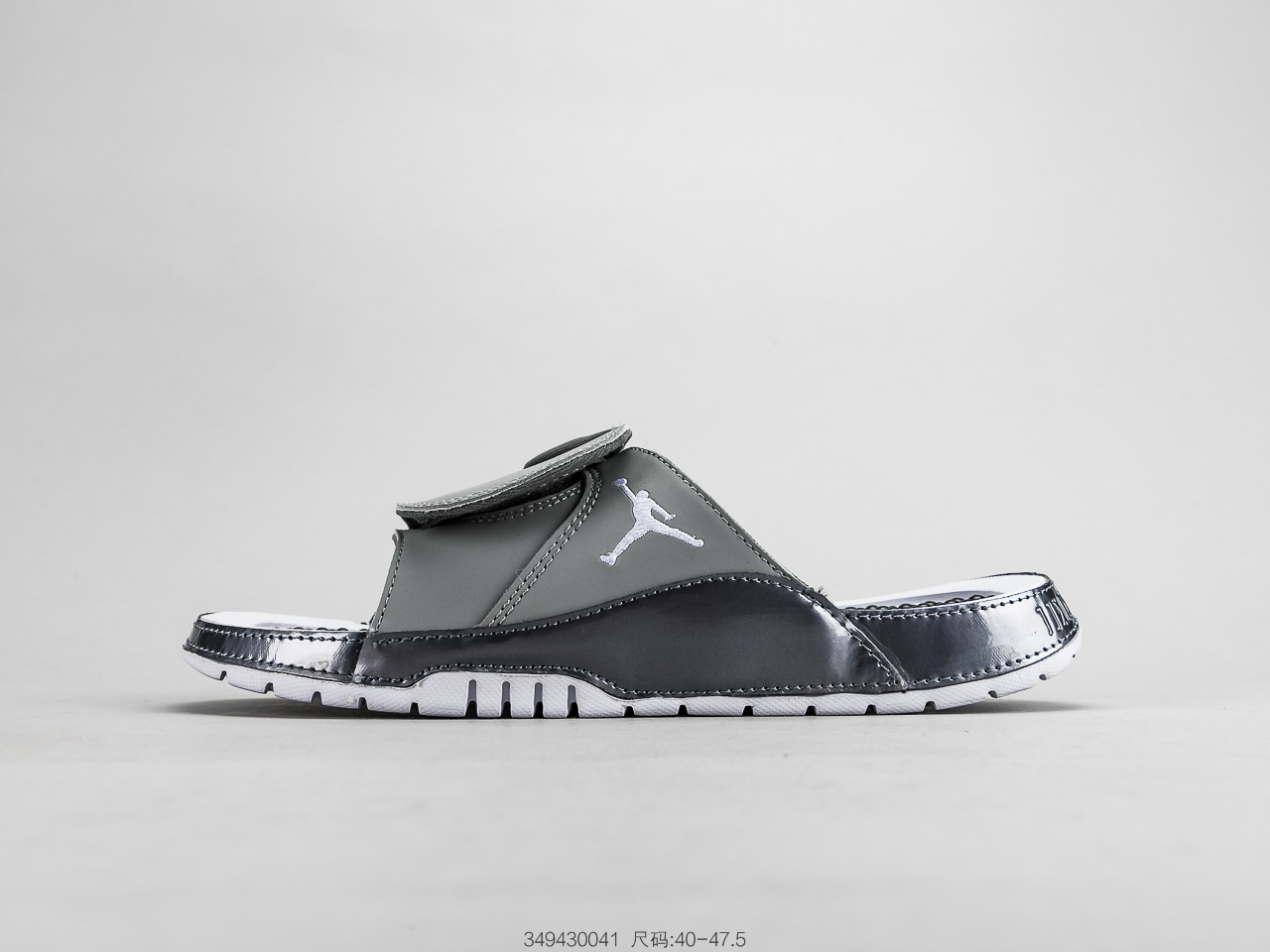 80 乔丹 AIR JORDAN HYDRO XII乔丹aj12运动拖鞋实拍乔丹魔术贴循环拖鞋