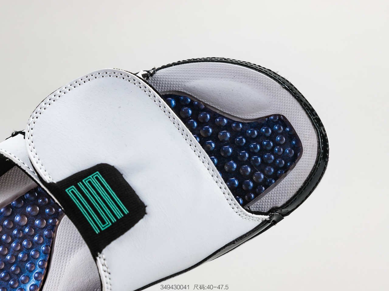 80 乔丹 AIR JORDAN HYDRO XII乔丹aj12运动拖鞋实拍乔丹魔术贴循环拖鞋