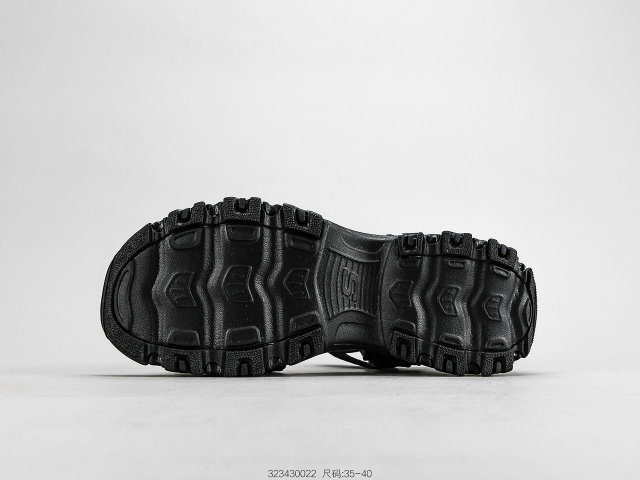 120 SKECHERS斯凯奇 凉鞋女鞋熊猫鞋绣花厚底松糕休闲沙滩鞋