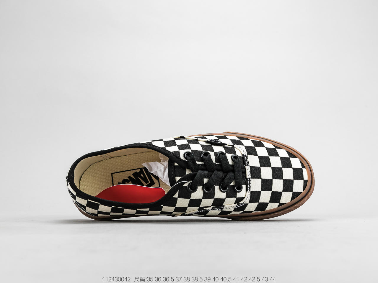 130 万斯 VANS AUTHENTIC 牛筋底棋盘格来袭 这款vans只有韩国有