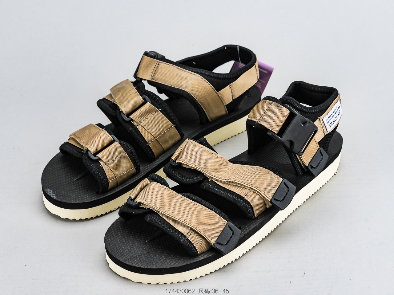 140 SUICOKE x RAY BEAMS联名凉鞋 抖音 小红书同款 增高效果 丝滑脚感 纵享炎夏